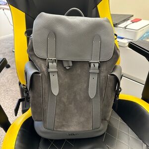 Coach Men’s Hudson Backpack CL955 In Industrial Grey